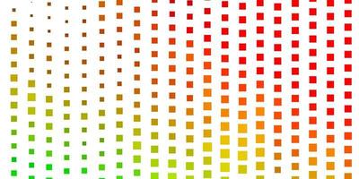 Light Green, Red vector template with rectangles. Rectangles with colorful gradient on abstract background. Modern template for your landing page.