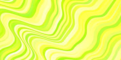 Light Green, Yellow vector pattern with lines.