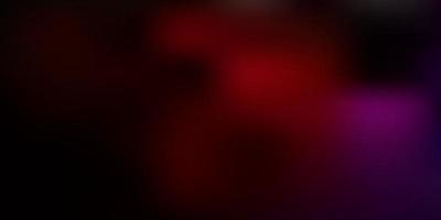 Dark pink, red vector gradient blur layout.