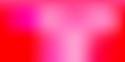 Light Red vector gradient blur template.
