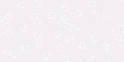 Light purple vector background with spots.