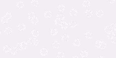 Light purple vector background with spots.