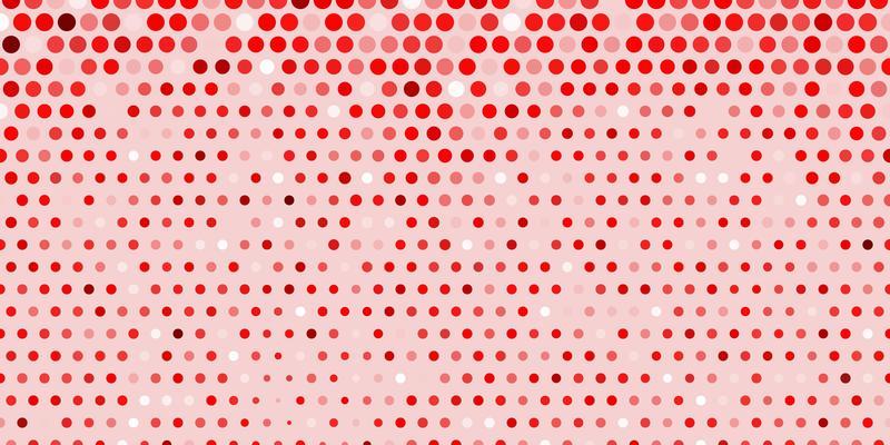 Light red vector backdrop with dots.