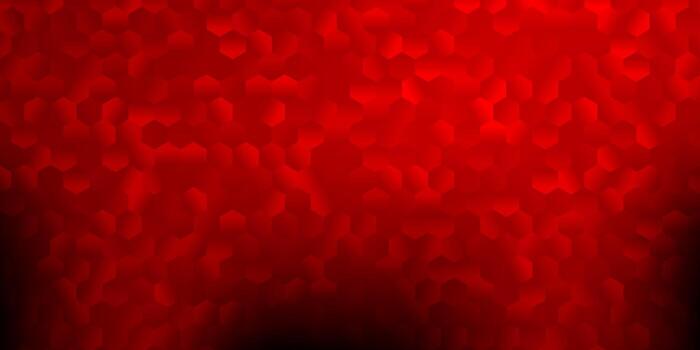Dark red vector background with random forms.