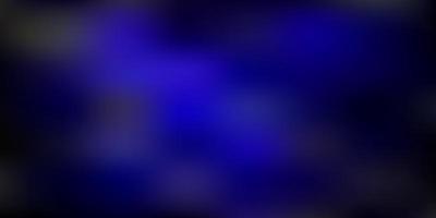 Dark blue, red vector gradient blur drawing.