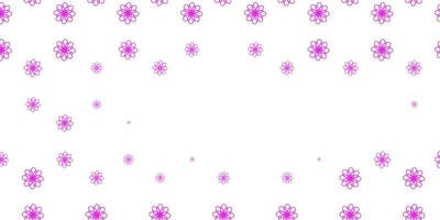 Light Pink vector background with wry lines.