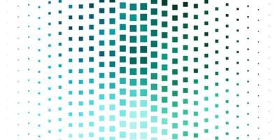 Light Blue, Green vector pattern in square style. Illustration with a set of gradient rectangles. Design for your business promotion.