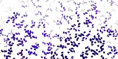 Light purple vector pattern with abstract shapes.