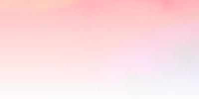 Light Blue, Red vector backdrop with cumulus. Colorful illustration with abstract gradient clouds. Template for landing pages.