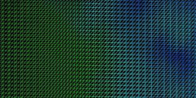 plantilla de vector azul oscuro, verde con líneas. líneas repetidas sobre fondo abstracto con degradado. plantilla para su diseño de interfaz de usuario.