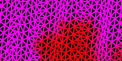 Dark pink vector gradient polygon design.