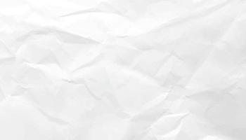 Realistic crumpled paper texture background vector