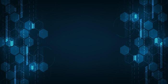 Vector abstract background technology in the concept of digital.