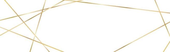 Abstract white background with golden lines - Vector