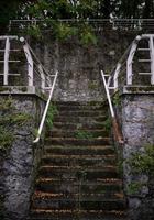 Stairs architecture on the street photo