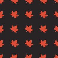 Seamless pattern with leaves. vector