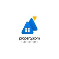 Property Logo Vector Template Design Illustration