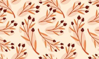 Flower Pattern Background vector