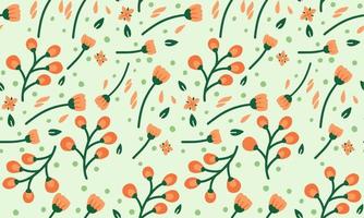 Flower Pattern Background vector