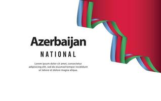 independencia de azerbaiyán día-14 vector