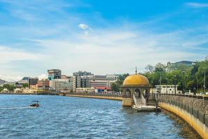 Scenery of Bandar Seri Begawan, the capital of Brunei photo