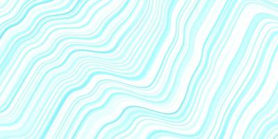 Light BLUE vector template with curves. Bright sample with colorful bent lines, shapes. Template for cellphones.