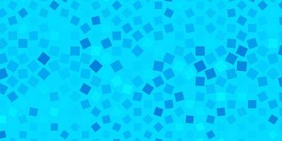 Light BLUE vector pattern in square style. Modern design with rectangles in abstract style. Best design for your ad, poster, banner.