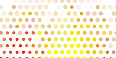 Light orange vector backdrop with dots.