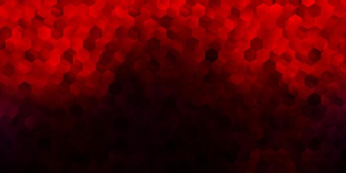 plantilla de vector multicolor oscuro con formas abstractas.