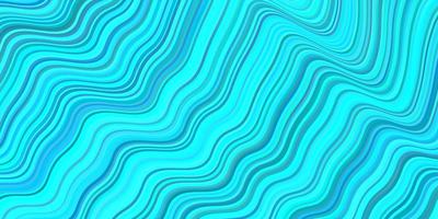 Light BLUE vector background with lines.