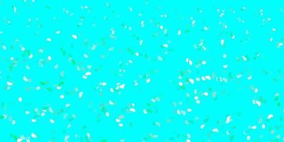 Light green vector template with abstract forms.