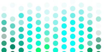 Light green vector texture with disks.