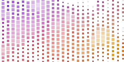 Light Purple, Pink vector background with rectangles. New abstract illustration with rectangular shapes. Modern template for your landing page.