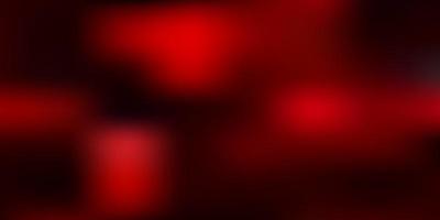 Dark red vector blurred background.