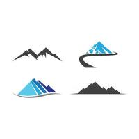 Mountain logo images vector