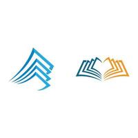 Book logo images vector