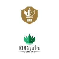 Royal King Queen Crown Elegant Luxury logo design vector