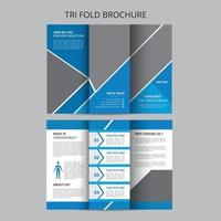 Medical trifold Brochure Template vector