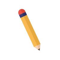 pencil on a white background vector