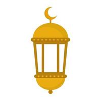 decorative arabic lamp vector