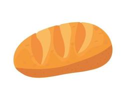 cute bread design vector