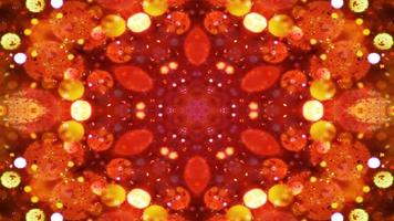 symmetrisches und hypnotisches Kaleidoskop video