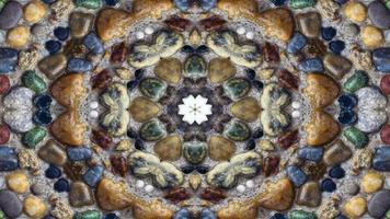symmetrisches und hypnotisches Kaleidoskop