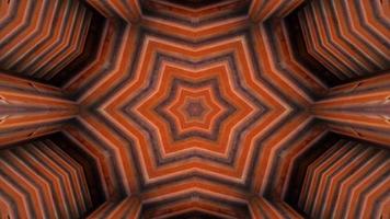 symmetriskt och hypnotiskt kalejdoskop video