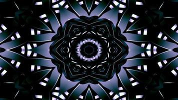 Kaléidoscope symétrique et hypnotique