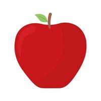 icono de manzana saludable vector