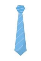 icono de corbata azul vector