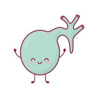 smiling testicle icon vector