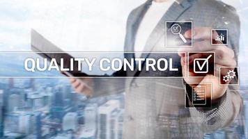 control y aseguramiento de la calidad. Estandarización. garantía. normas. concepto de negocio y tecnología