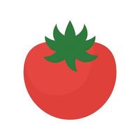 icono de tomate rojo vector